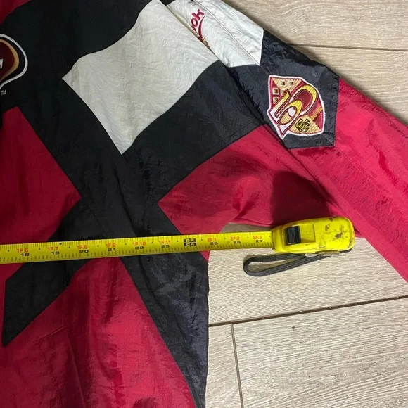 Vintage 1996 San Francisco 49ers Reebok Pro Line 50 Years Jacket Mens M - Picture 5 of 7